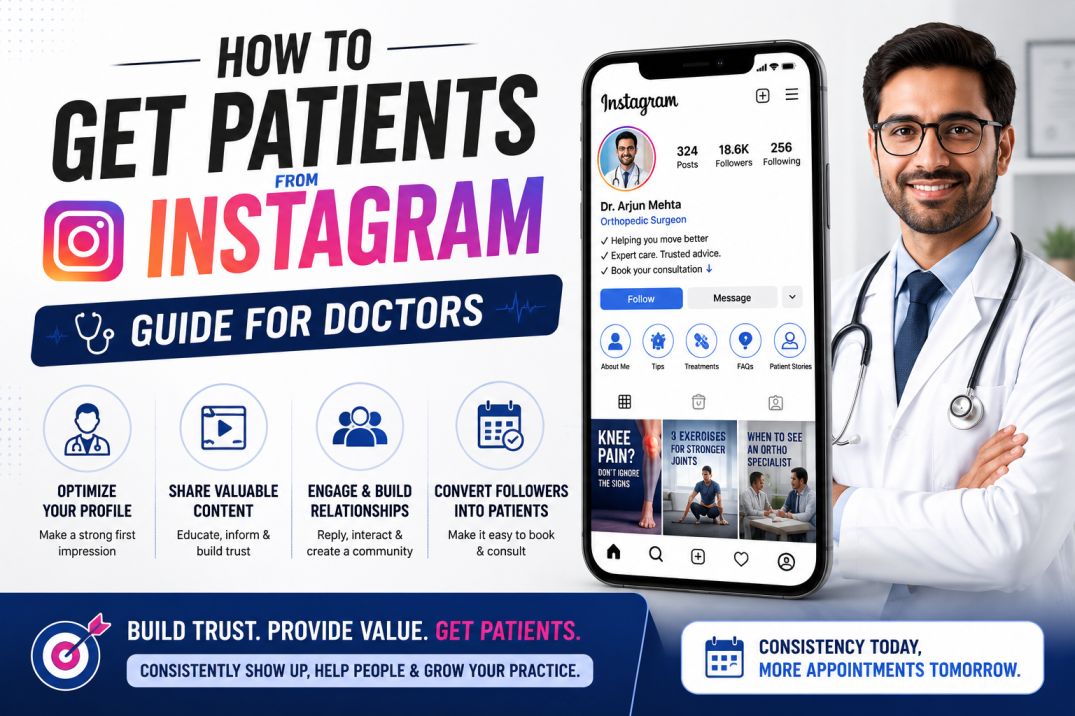 How to Get Patients From Instagram: Complete Guide for Doctors