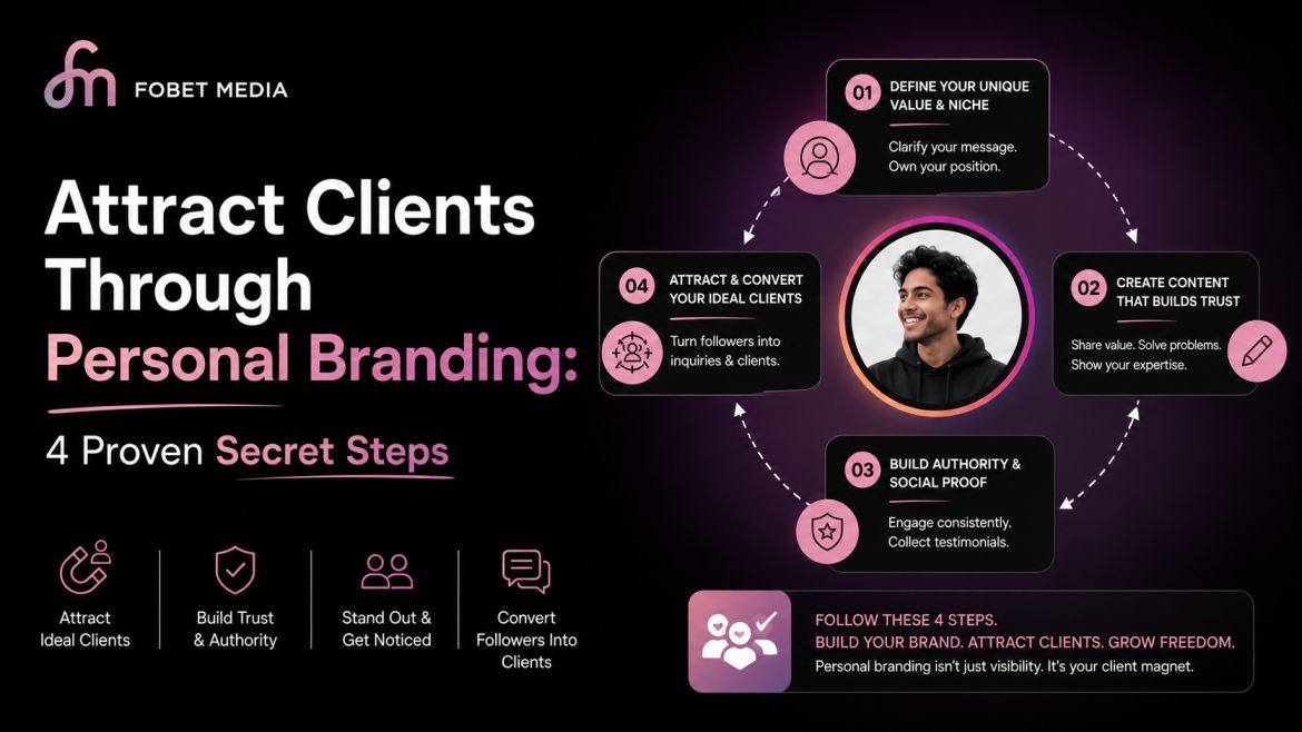 Attract Clients Through Personal Branding: 4 Proven Secret Steps