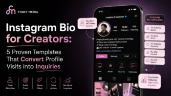 Instagram Bio for creators