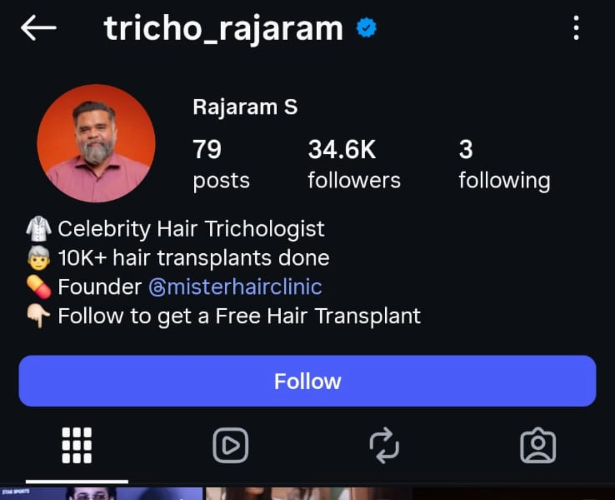 Client transformation results for @trico_rajaram