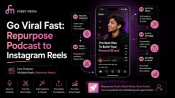 Repurpose Podcast to Instagram Reels