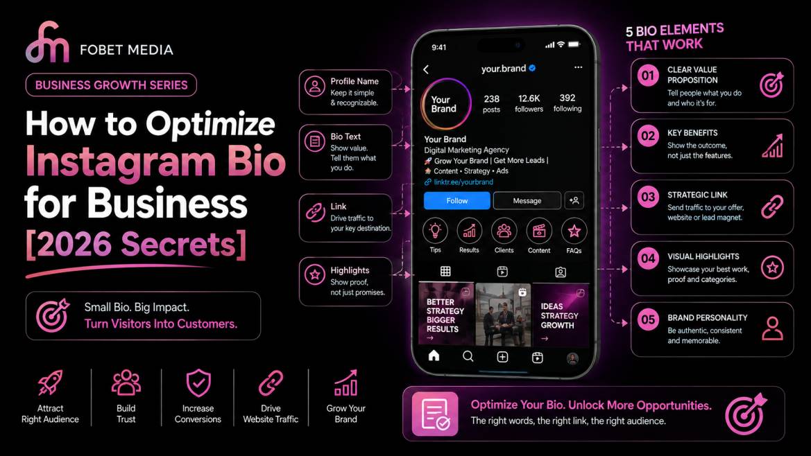How to Optimize Instagram Bio for Business [2026 Secrets]